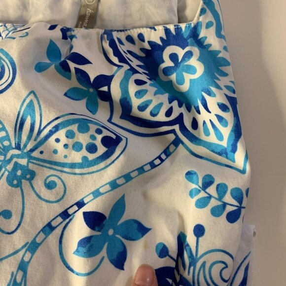 Hanna Andersson Blue Sleeveless Butterflies & Flowers Summer Dress - Picture 10 of 12